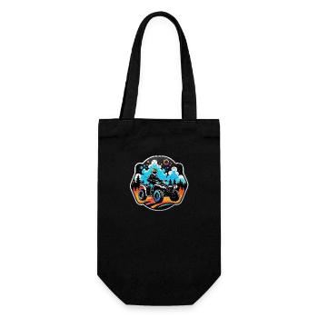 Quad & Off-Road - Gift Bag for Bottles - black - Front