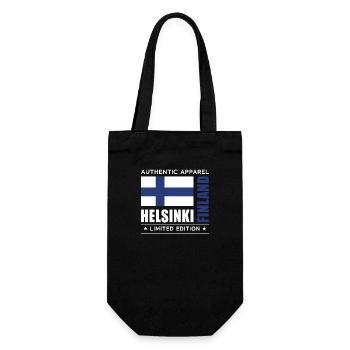 Helsinki - Gift Bag for Bottles - black - Front