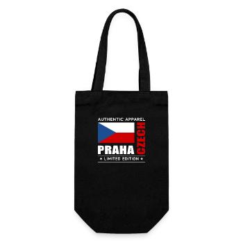 Praha - Geschenkbeutel für Flaschen - Schwarz - Vorne