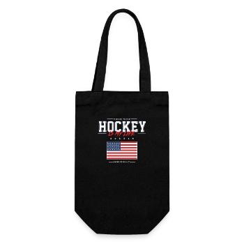 Hockey is my Life - Gift Bag for Bottles - black - Front