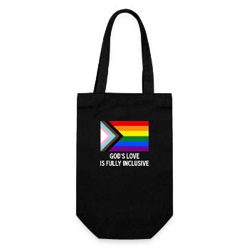 L’amour de Dieu est pleinement inclusif LGBTQIA Gay Pride - Sac à bouteille - noir - Devant