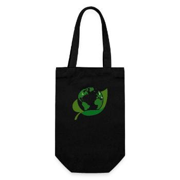 Eco Green World - Sac à bouteille - noir - Devant