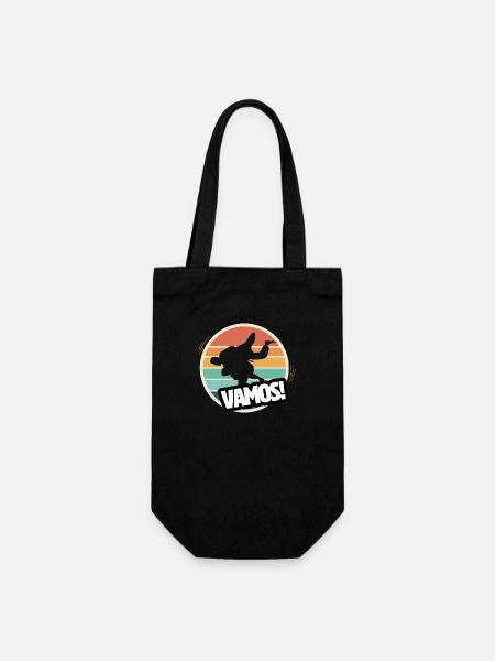 Vamos judo rétro - Sac à bouteille - noir