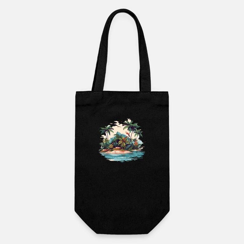 Summer Island - Sac à bouteille - noir