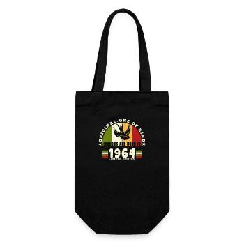 1964 Vintage Anniversaire Légende Cadeau - Sac à bouteille - noir - Devant