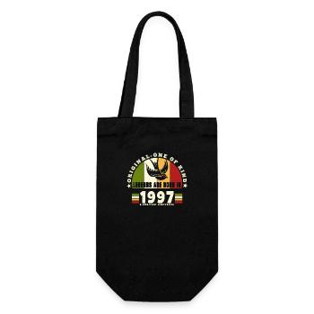 1997 Vintage Birthday Legend Gift - Gift Bag for Bottles - black - Front