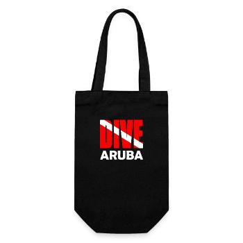 Aruba Dive - Plongeur Down Flag Plongée sous-marine Tauchen - Sac à bouteille - noir - Devant