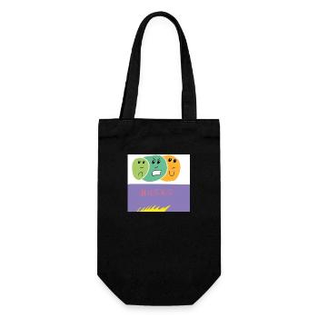 Autistic Art - Masks - Gift Bag for Bottles - black - Front