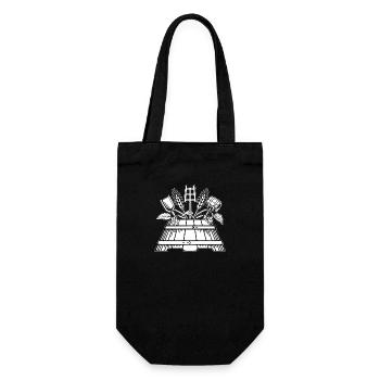 Brewer logo - Gift Bag for Bottles - black - Front