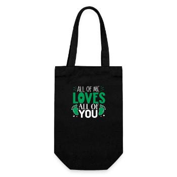 Baby loading babes women mother design newborn - Gift Bag for Bottles - black - Front