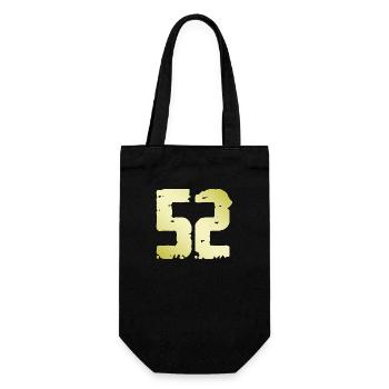52 Nombre Vintage - Sac à bouteille - noir - Devant