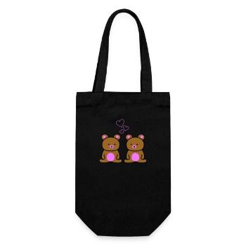Teddy Love 1 - Sac à bouteille - noir - Devant
