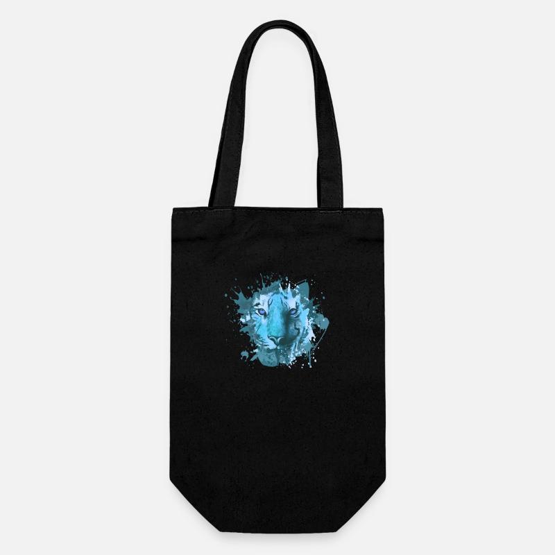 Tiger - Gift Bag for Bottles - black