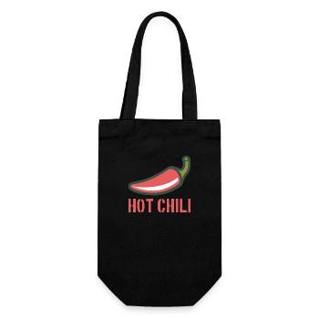 Chili Hot Chili - Gift Bag for Bottles - black - Front