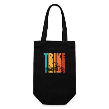 Geschenke für Triker - Geschenkbeutel für Flaschen - Schwarz - Vorne
