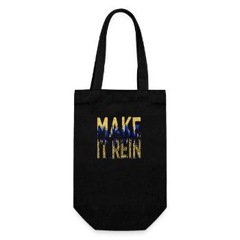 beards cute statement funny gym bubaprints - Geschenkbeutel für Flaschen - Schwarz - Vorne