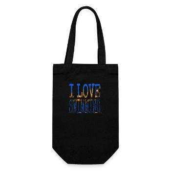 Happy Humor Swim Bike Run Tshirts - Sac à bouteille - noir - Devant