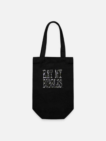 funny quote swim dad tshirts funny swimming - Gift Bag for Bottles - black