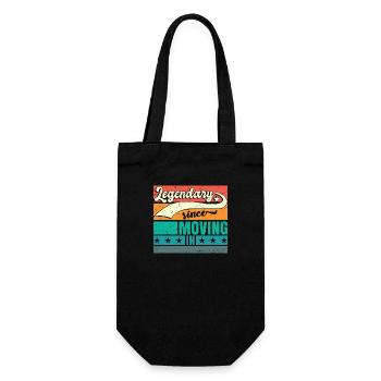 Legendary Since Moving In | Neighborhood Neighbor - Gift Bag for Bottles - black - Front