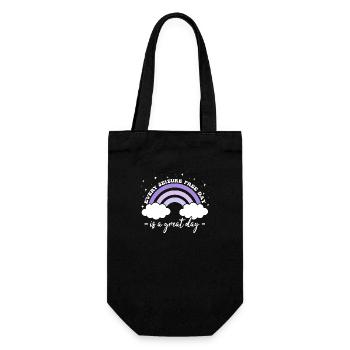 Great Epilepsy Awareness - Gift Bag for Bottles - black - Front