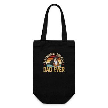 Bernese Mountain Dog - Gift Bag for Bottles - black - Front