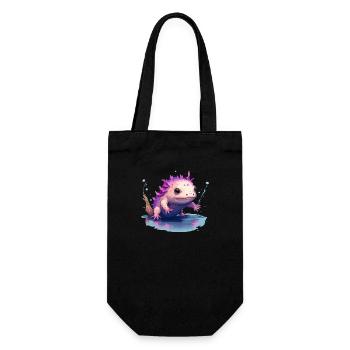 Axolotl - Sac à bouteille - noir - Devant