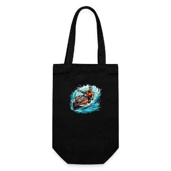 Cadeau Jet Ski - Sac à bouteille - noir - Devant