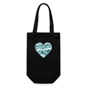 Fishing Fishing Fishing Anglers Fishing - Gift Bag for Bottles - black - Front