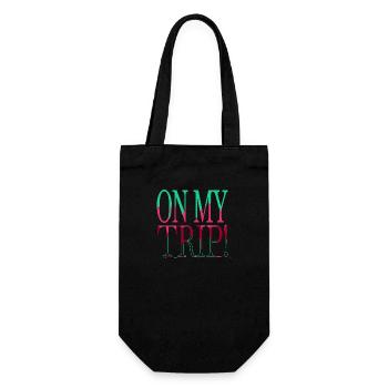jokes present idea internet sayings funny sayings - Geschenkbeutel für Flaschen - Schwarz - Vorne