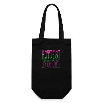 persian persian cat happy funny sayings - Gift Bag for Bottles - black - Front