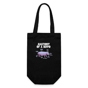 Hippopotame Hippopotame - Sac à bouteille - noir - Devant