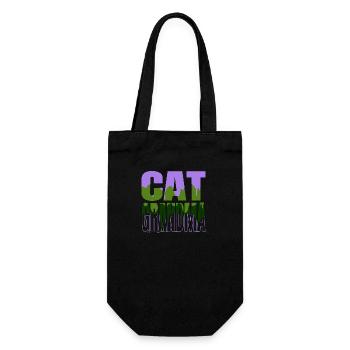 Anniversaire Persian Business Cat T-shirts - Sac à bouteille - noir - Devant