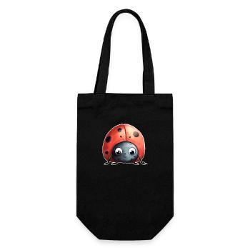 Ladybird - Gift Bag for Bottles - black - Front
