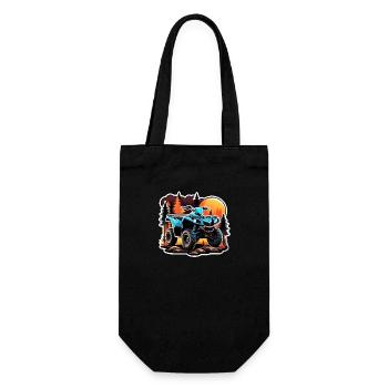 Quad & Off-Road - Gift Bag for Bottles - black - Front