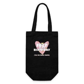 Juillet est mon anniversaire Oui Tout le mois Né en - Sac à bouteille - noir - Devant