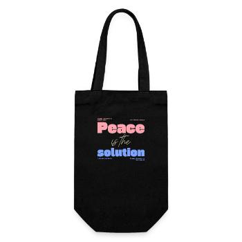Mental health - Gift Bag for Bottles - black - Front