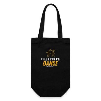 J'peux pas j'ai danse - Sac à bouteille - noir - Devant