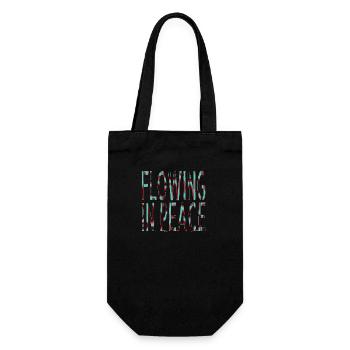 Tranquility Wellness Yoga Yoga Benefits - Gift Bag for Bottles - black - Front
