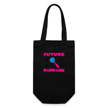 FUTURE GODMOTHER - Gift Bag for Bottles - black - Front
