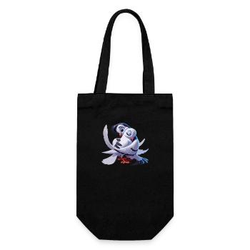 Turtledoves - Gift Bag for Bottles - black - Front