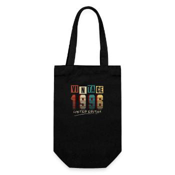 Vintage 1996: Limited Edition - 29th Anniversary. - Gift Bag for Bottles - black - Front