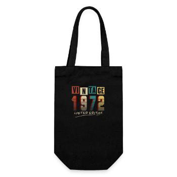 Vintage 1972 : Edition Limitée - 53e anniversaire. - Sac à bouteille - noir - Devant