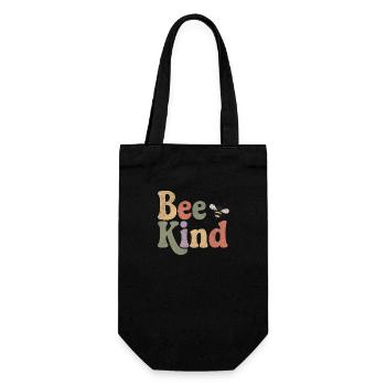 Bee Child - Gift Bag for Bottles - black - Front