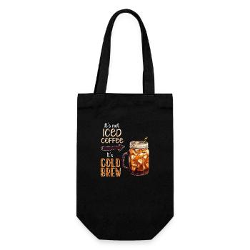 Ce n’est pas du café glacé, c’est une infusion froide - Sac à bouteille - noir - Devant