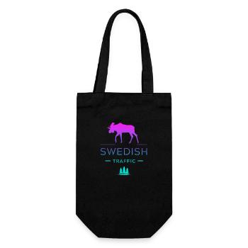 Suède Suède Scandinavie Pays nordiques Viking Europe - Sac à bouteille - noir - Devant