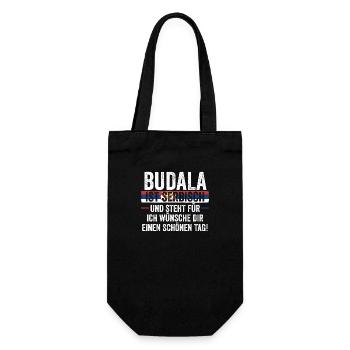 Serbian Serbian Serbia - Gift Bag for Bottles - black - Front