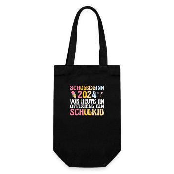 Inscription de la rentrée scolaire des écoliers de 1ère année - Sac à bouteille - noir - Devant