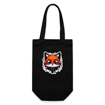 Red Fox Ínc - Geschenkbeutel für Flaschen - Schwarz - Vorne