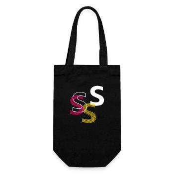 Lettre S - Sac à bouteille - noir - Devant