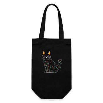 Cadeaux de Noël Noël - Sac à bouteille - noir - Devant